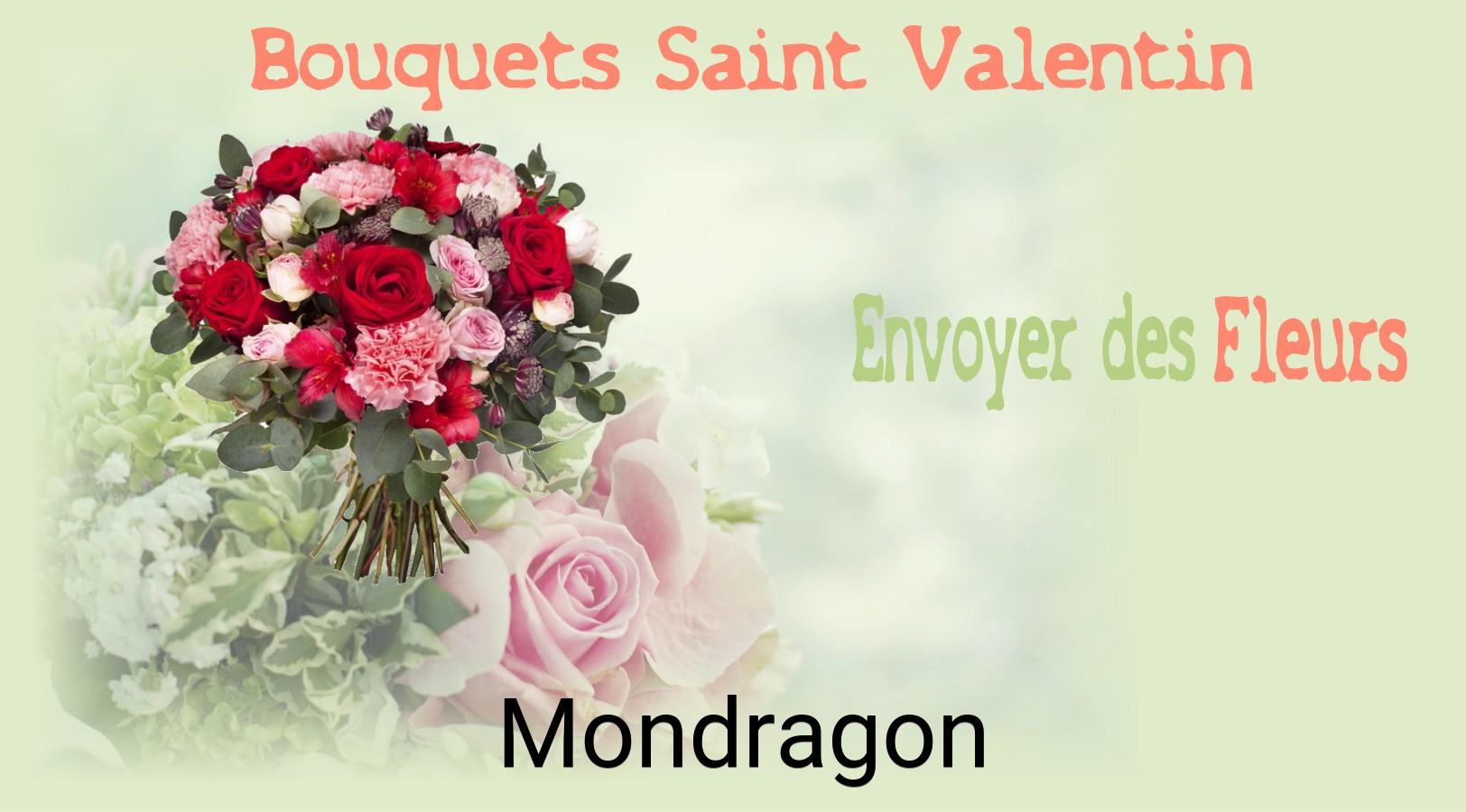 Roses de Saint-Valentin livrées à Mondragon